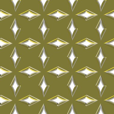 Modern geometrik vektör tasarımı, kusursuz desen çizimi