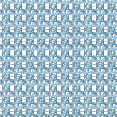 Modern geometrik vektör tasarımı, kusursuz desen çizimi