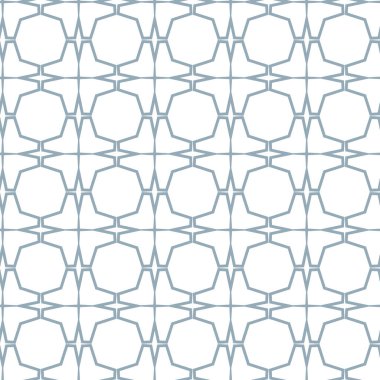 geometrik süsleme biçiminde kusursuz vektör deseni