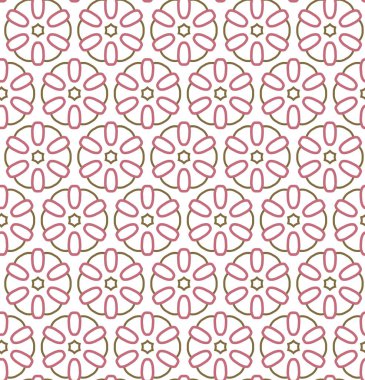 Soyut geometrik şablonun vektör çizimi
