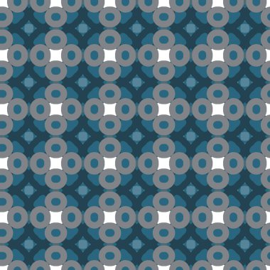 Modern geometrik vektör tasarımı, kusursuz desen çizimi