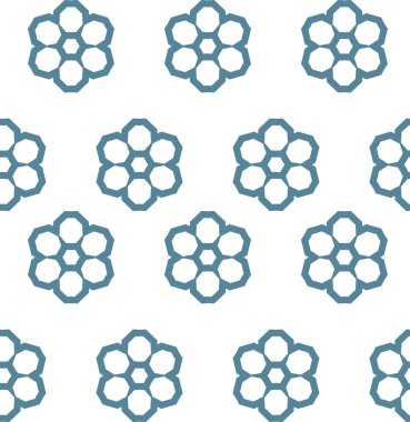 Modern geometrik vektör tasarımı, kusursuz desen çizimi