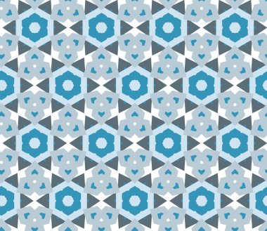 Modern geometrik vektör tasarımı, kusursuz desen çizimi