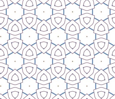 Soyut geometrik şablonun vektör çizimi