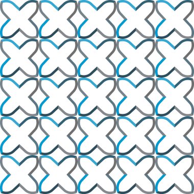 Soyut geometrik şablonun vektör çizimi