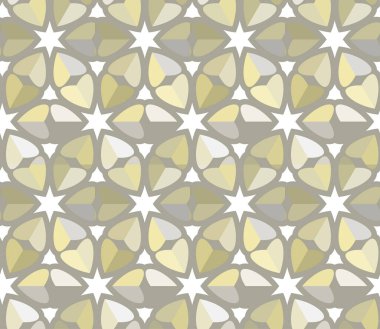 Modern geometrik vektör tasarımı, kusursuz desen çizimi