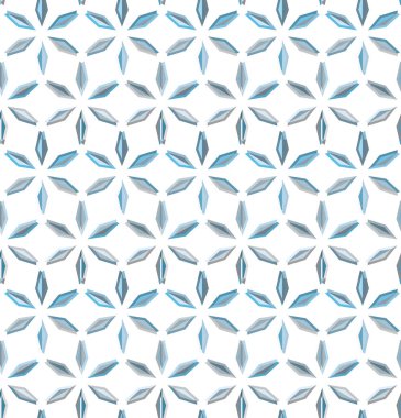 Modern geometrik vektör tasarımı, kusursuz desen çizimi