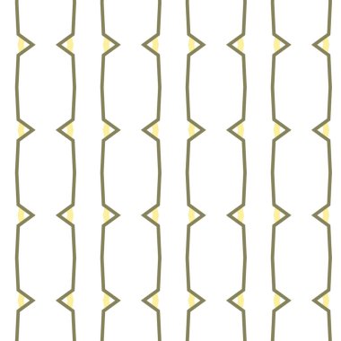 geometrik süsleme biçiminde kusursuz vektör deseni