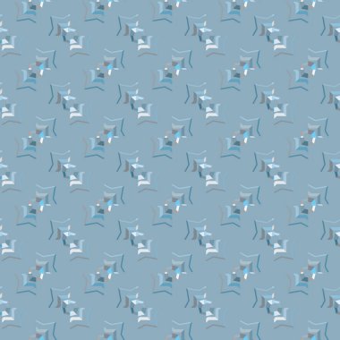 Soyut geometrik şablonun vektör çizimi