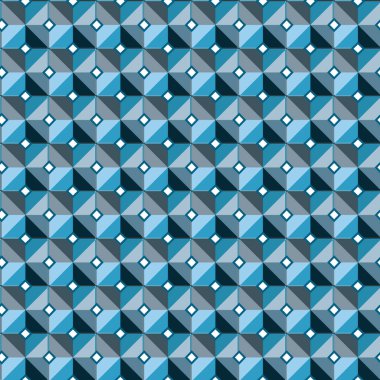 Soyut geometrik şablonun vektör çizimi