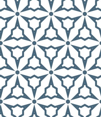 Modern geometrik vektör tasarımı, kusursuz desen çizimi