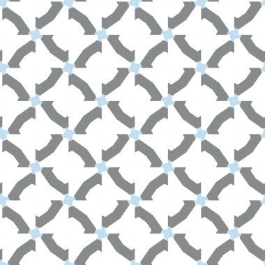Modern geometrik vektör tasarımı, kusursuz desen çizimi