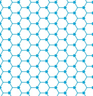 Soyut geometrik şablonun vektör çizimi