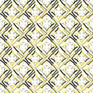 Modern geometrik vektör tasarımı, kusursuz desen çizimi