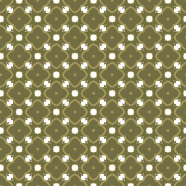 geometrik süsleme biçiminde kusursuz vektör deseni