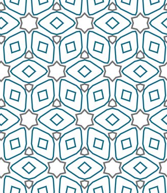 Soyut geometrik şablonun vektör çizimi