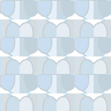 geometrik süsleme biçiminde kusursuz vektör deseni