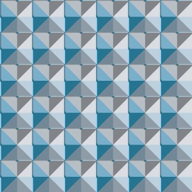geometrik süsleme biçiminde kusursuz vektör deseni