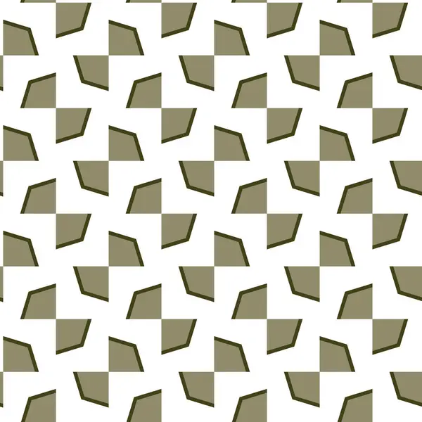 Motif Vectoriel Sans Couture Dans Style Ornemental Géométrique — Image vectorielle