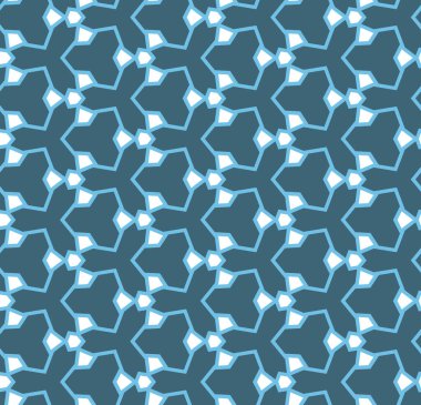 Soyut geometrik şablonun vektör çizimi