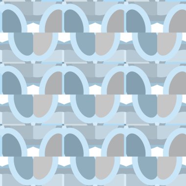 Modern geometrik vektör tasarımı, kusursuz desen çizimi