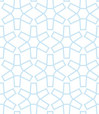 geometrik süsleme biçiminde kusursuz vektör deseni