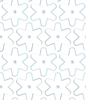 Modern geometrik vektör tasarımı, kusursuz desen çizimi