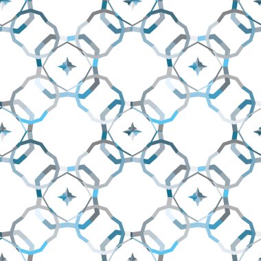 Soyut geometrik şablonun vektör çizimi