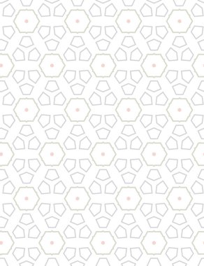 Modern geometrik vektör tasarımı, kusursuz desen çizimi