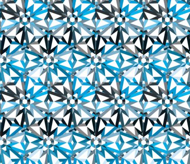 Modern geometrik vektör tasarımı, kusursuz desen çizimi