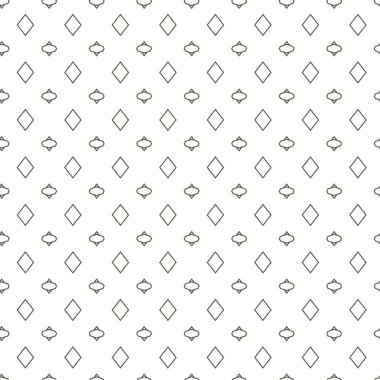 geometrik süsleme biçiminde kusursuz vektör deseni