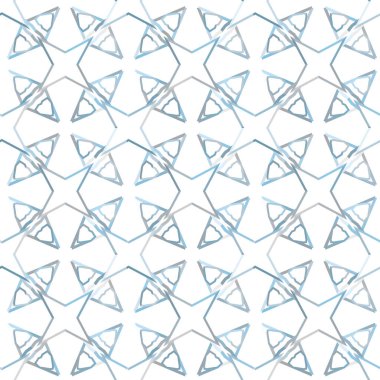 Soyut geometrik şablonun vektör çizimi