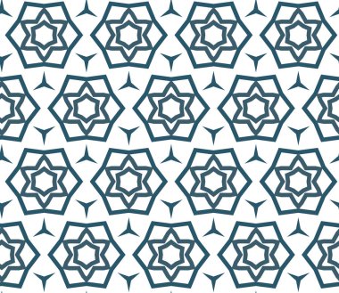 Soyut geometrik şablonun vektör çizimi