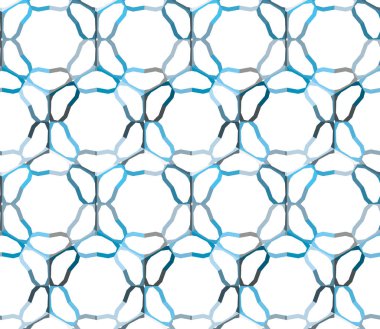 Soyut geometrik şablonun vektör çizimi