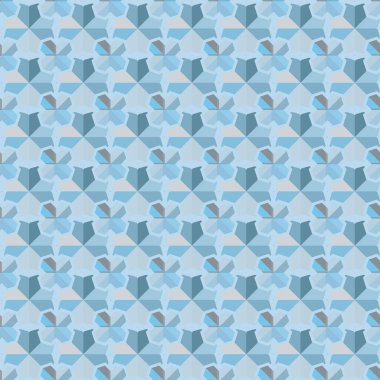 Modern geometrik vektör tasarımı, kusursuz desen çizimi