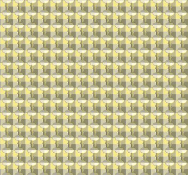 Soyut geometrik şablonun vektör çizimi