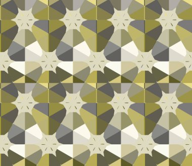 Soyut geometrik şablonun vektör çizimi