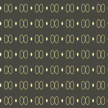 geometrik süsleme biçiminde kusursuz vektör deseni