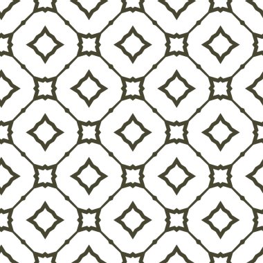 geometrik süsleme biçiminde kusursuz vektör deseni