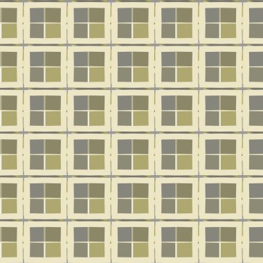 Modern geometrik vektör tasarımı, kusursuz desen çizimi