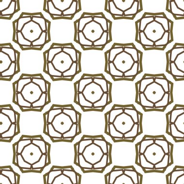 Modern geometrik vektör tasarımı, kusursuz desen çizimi