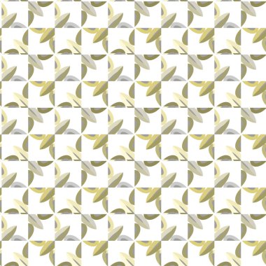 Modern geometrik vektör tasarımı, kusursuz desen çizimi