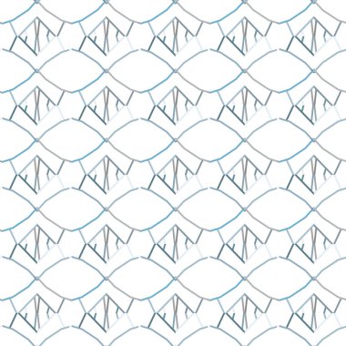 Modern geometrik vektör tasarımı, kusursuz desen çizimi