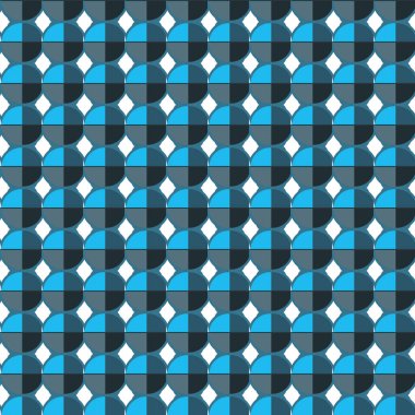 Soyut geometrik şablonun vektör çizimi