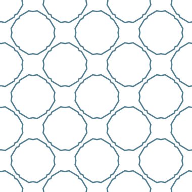 geometrik süsleme biçiminde kusursuz vektör deseni