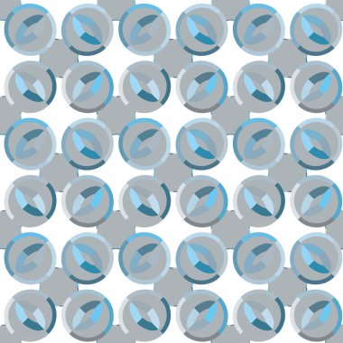 Modern geometrik vektör tasarımı, kusursuz desen çizimi