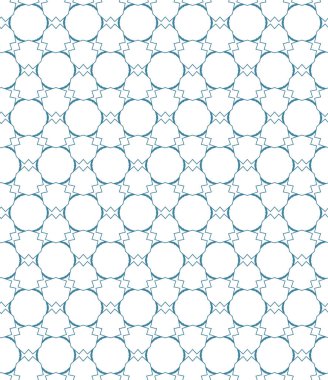 geometrik süsleme biçiminde kusursuz vektör deseni