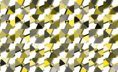 Soyut geometrik şablonun vektör çizimi