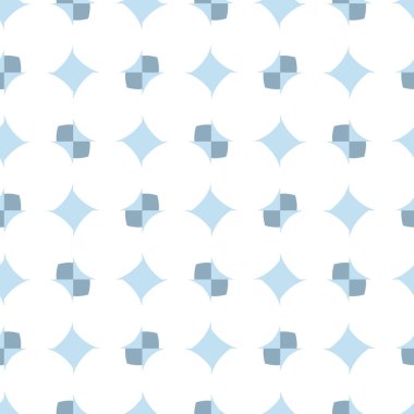 geometrik süsleme biçiminde kusursuz vektör deseni