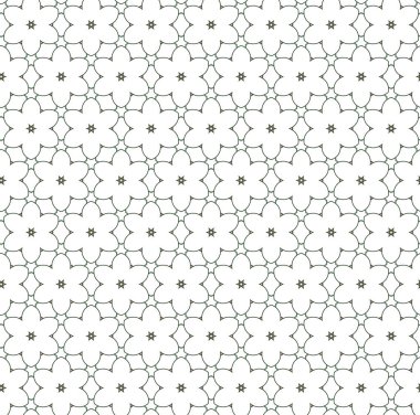 Modern geometrik vektör tasarımı, kusursuz desen çizimi